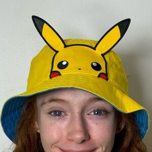 Pokemon Pikachu Yellow and Blue Hat